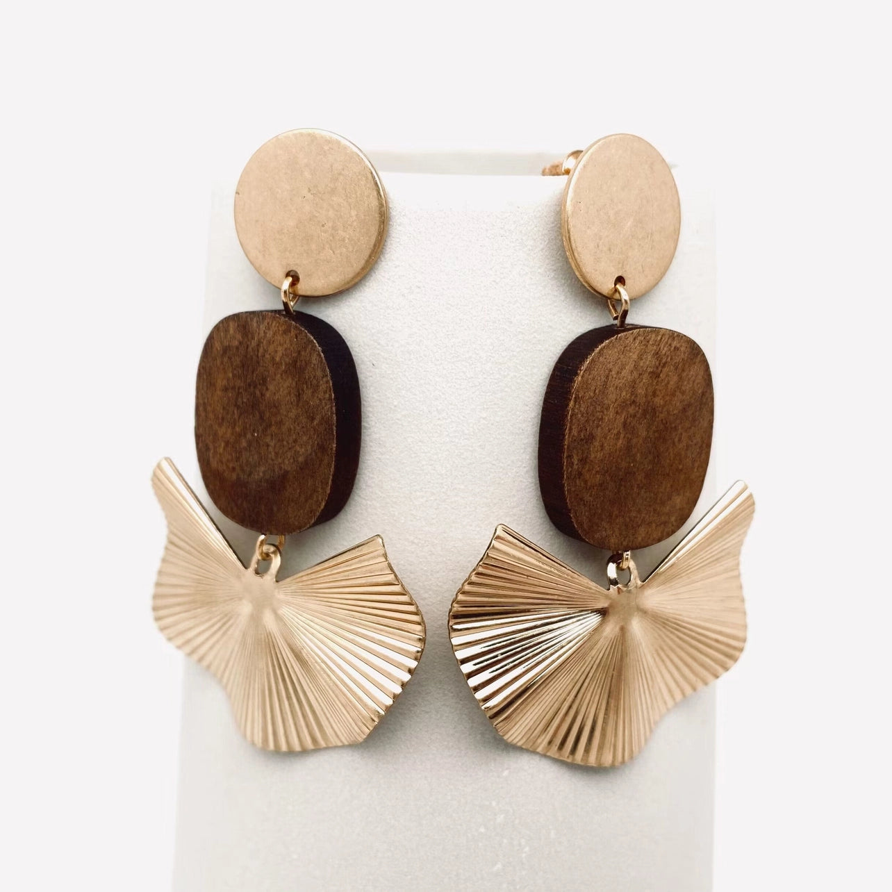 Golden Statement Earrings
