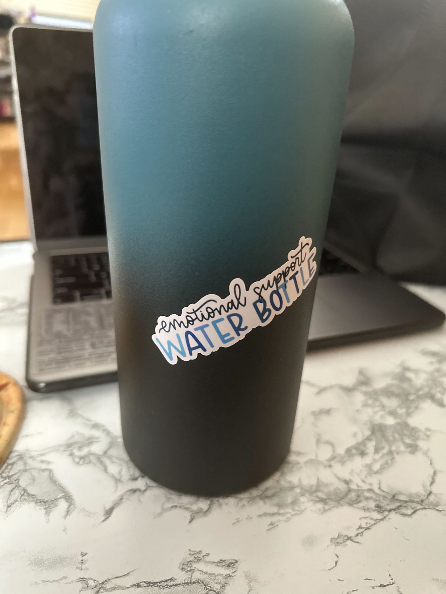Emotional Support Water Bottle Sticker