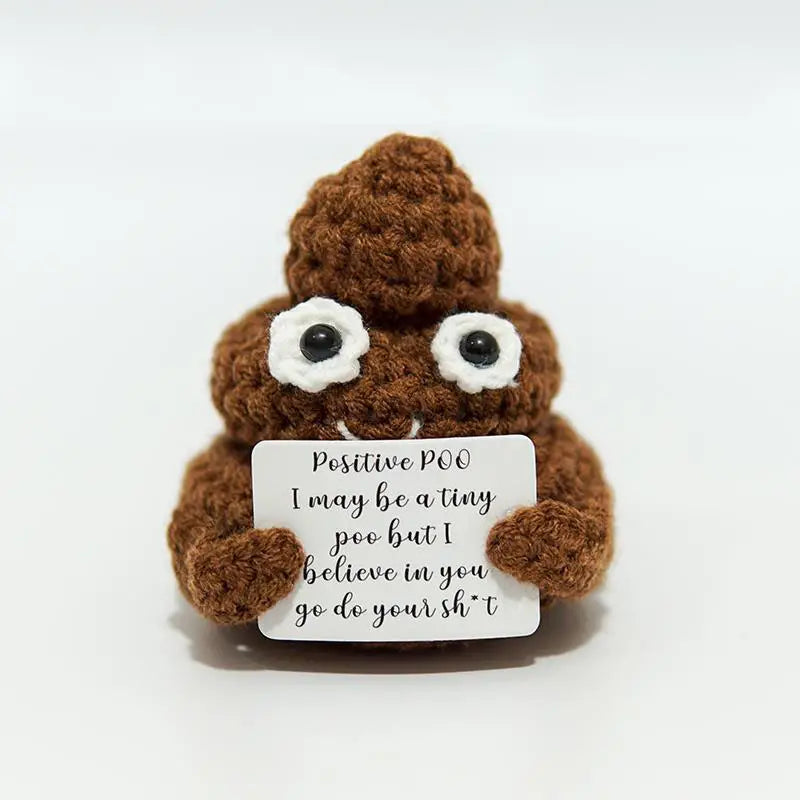 Positive poo* crochet
