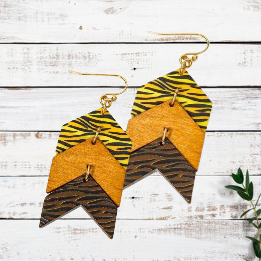 Animal Print Earrings