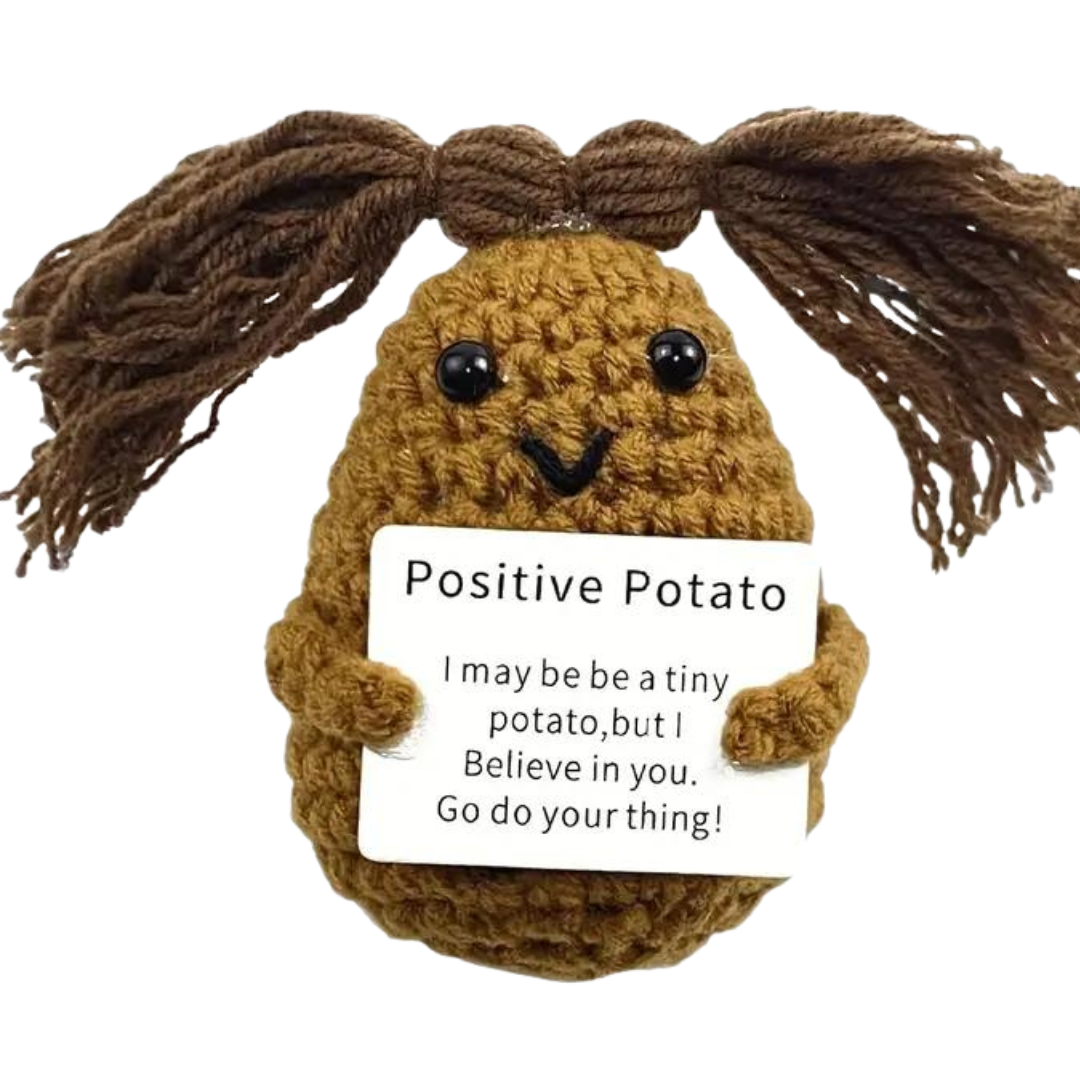 Positive Girl Potato Crochet